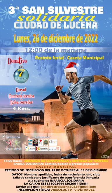 3ª San Silvestre Solidaria Ciudad de Lucena
