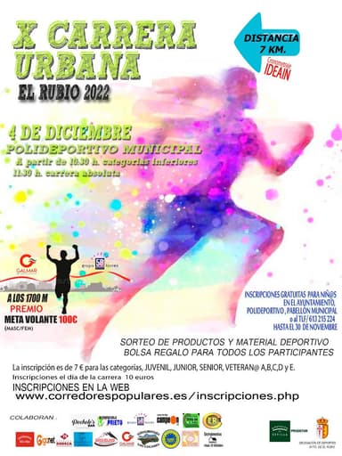 X Carrera Urbana de El Rubio