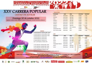 XXV Carrera Popular Ciudad de Aguilar