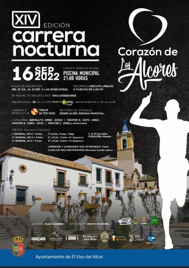 XIV Carrera Nocturna Corazón de Los Alcores