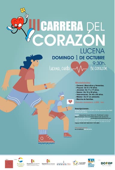 III Carrera del Corazón Ciudad de Lucena